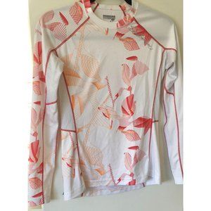 Salomon Pullover Women Medium Athletic Long Shirt White Activewear X Static